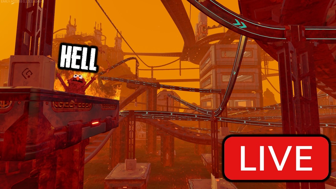 What is this Hell-ish of a place?! ... Oh wait It's Just my Factory !  - Star Rupture LIVE