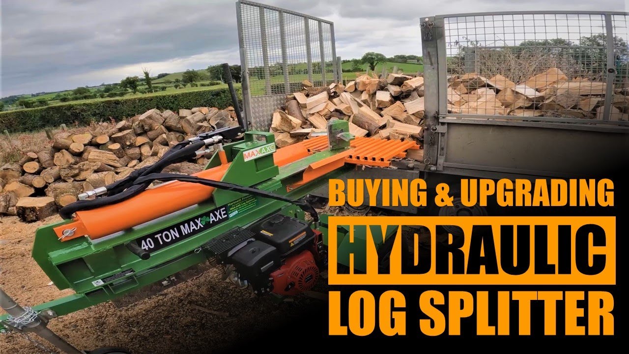 Buying and upgrading a Hartnett hydraulic log splitter