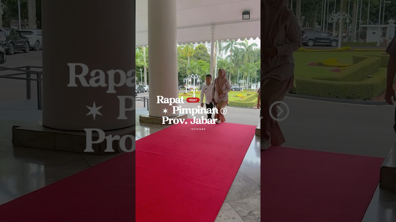 Rapat Pimpinan di Lingkungan Pemerintah Provinsi Jawa Barat