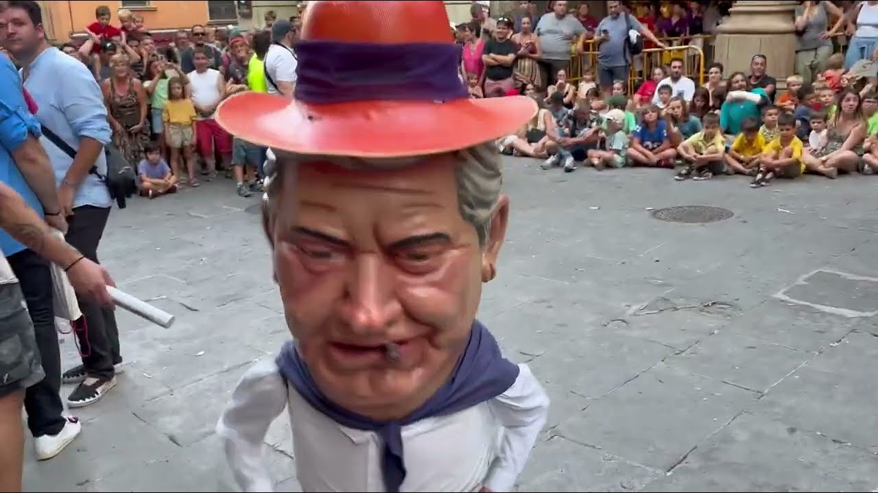 Els gegants i els Kilikis de Bergara Guipúscoa - 13a trobada biennal de gegants a Solson