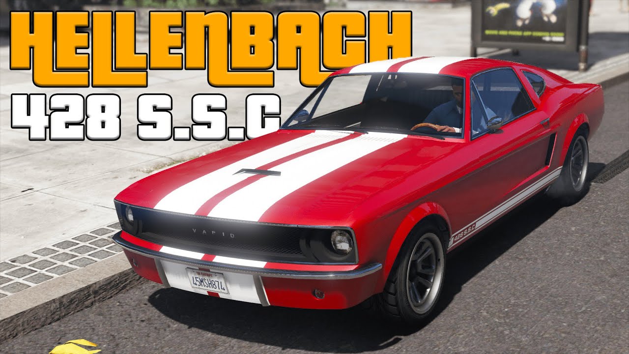 Hellenbach 428 S.S.C Dominator (Shelby GT350) | GTA V Lore-Friendly Car Mod | PC