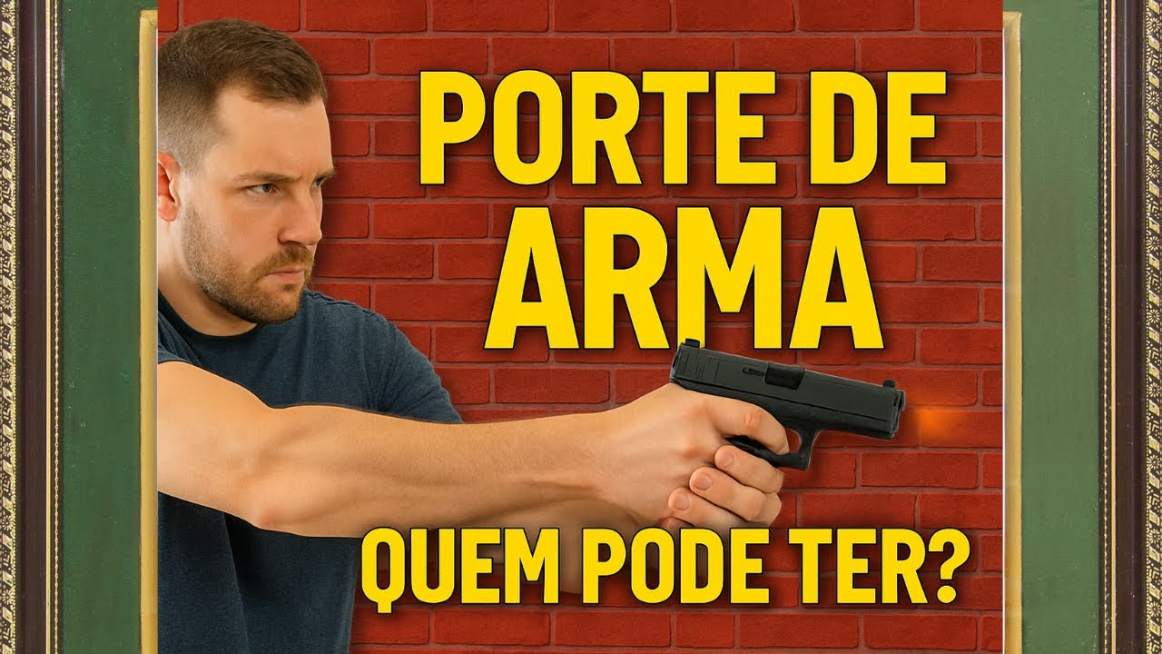 Porte de Arma em 2025 quem pode ter?