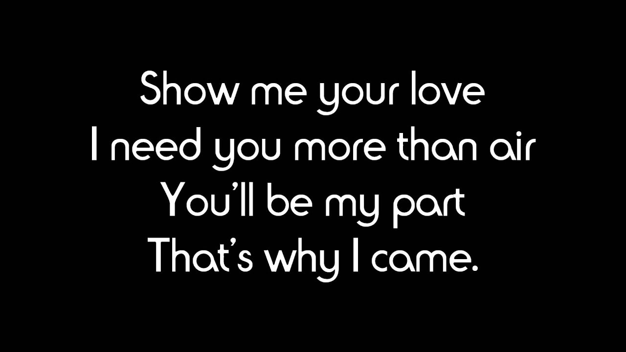 Tina Karol - Show Me Your Love lyrics