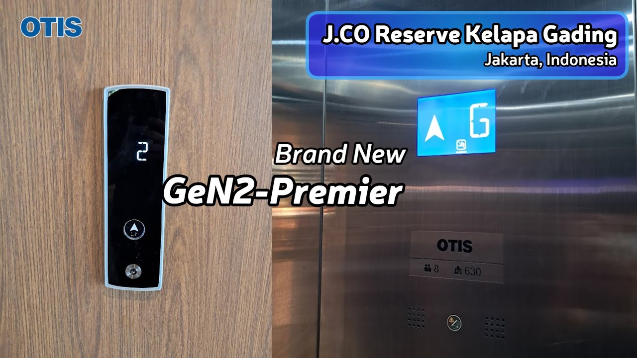 OTIS MRL Elevator - J.CO Reserve Kelapa Gading, Jakarta, ID