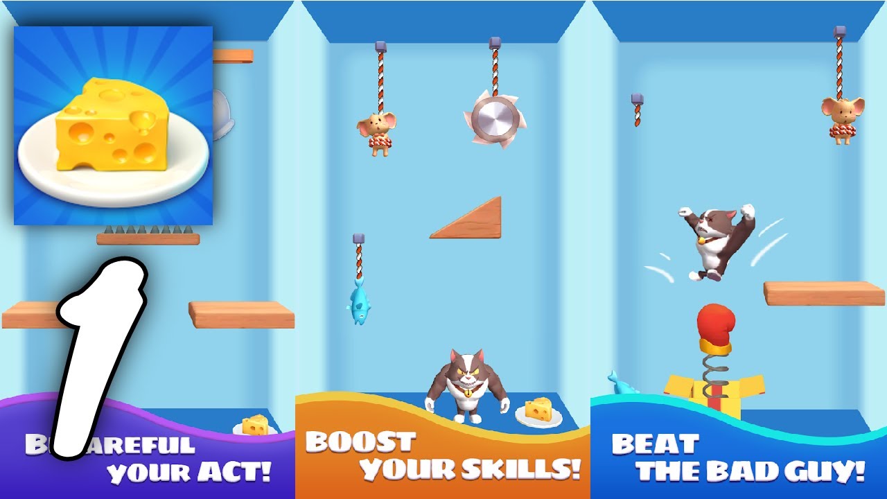 Rescue Jerry Gameplay Walkthrough #1 (Android, IOS)