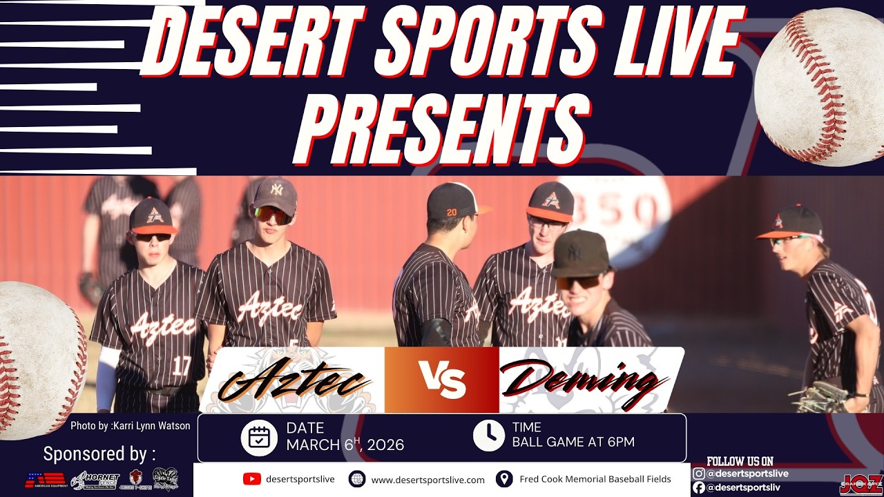 ⚾ Round 2 Showdown | Aztec Tigers vs. Deming Wildcats | Aztec Tiger Invite LIVE