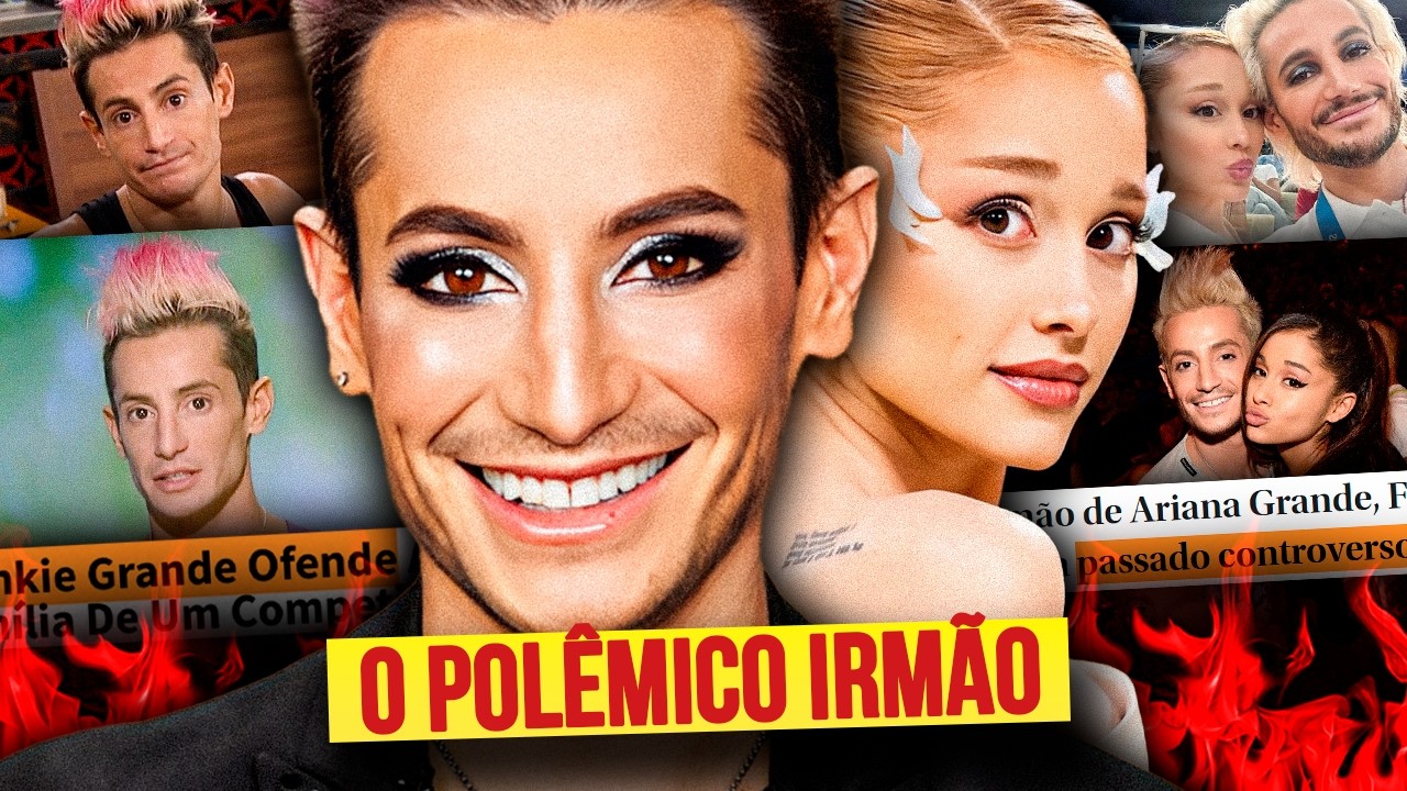 FRANKIE GRANDE: o irmão POLÊMICO da ARIANA GRANDE