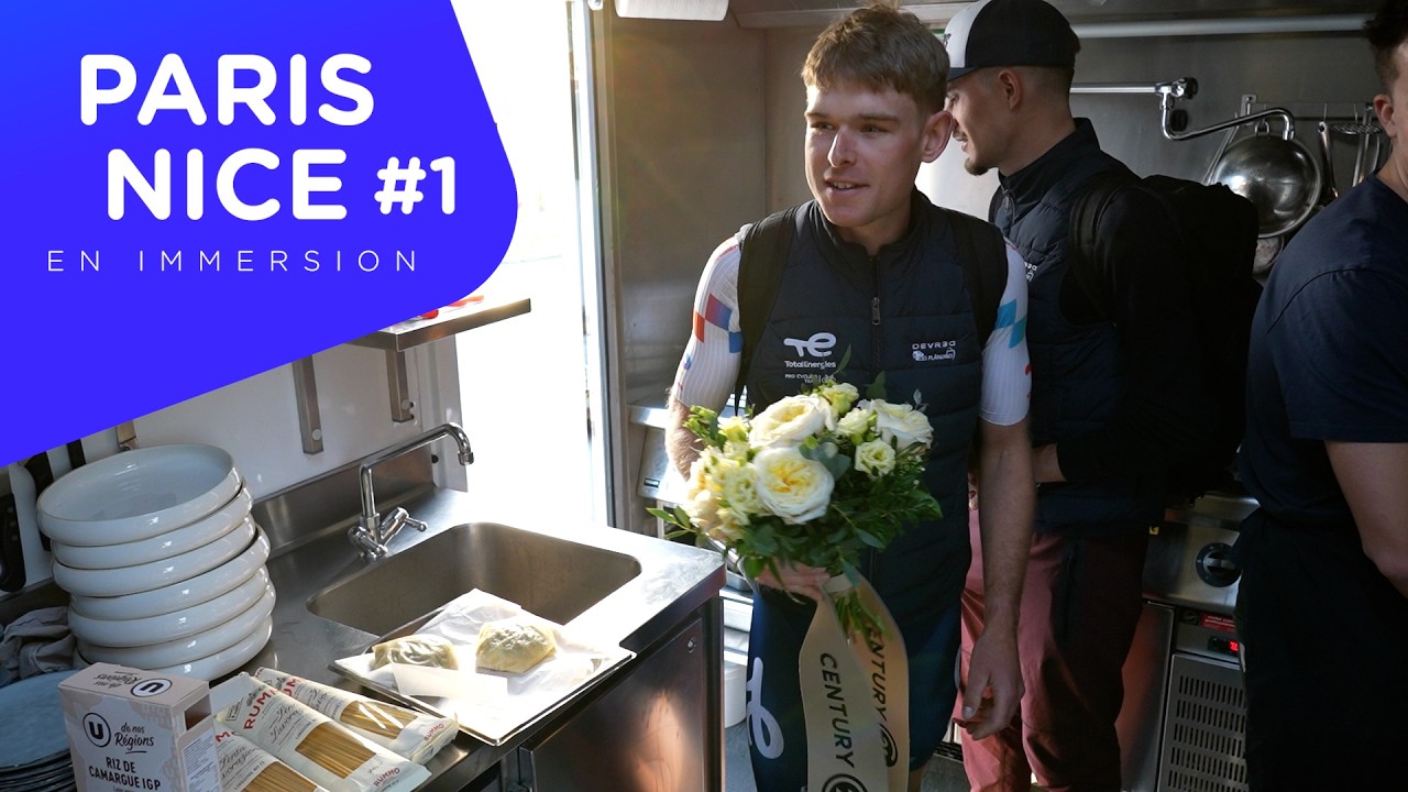 Paris Nice 2026 #1   En immersion avec le Team TotalEnergies