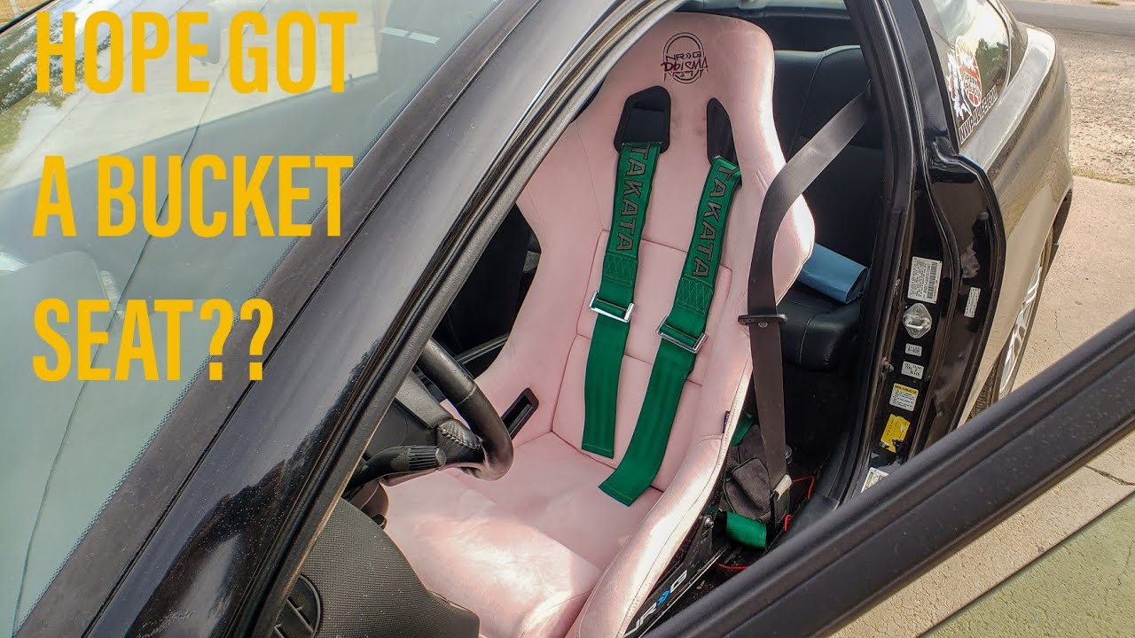 How To Make Custom Seat Rails|Hope Gets a Bucket Seat!!