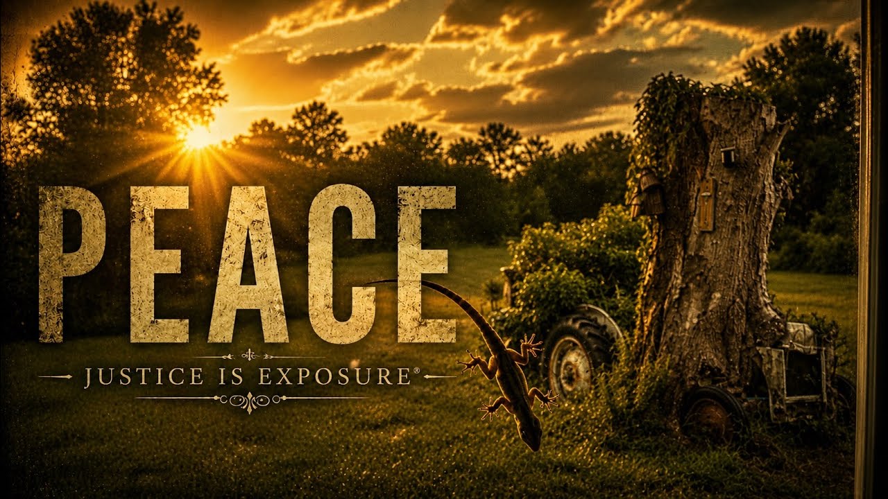 PEACE | JUSTICE IS EXPOSURE&reg;