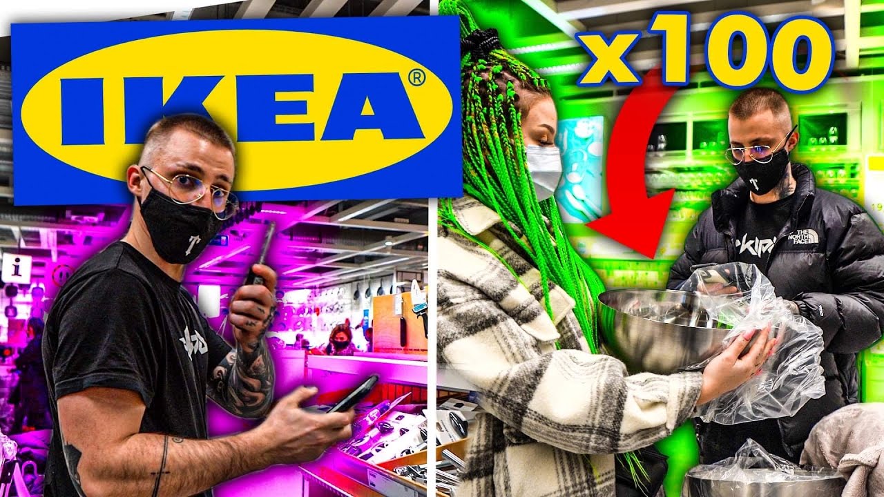 KUPILIŚMY 100 R&Oacute;ŻNYCH RZECZY W IKEA!