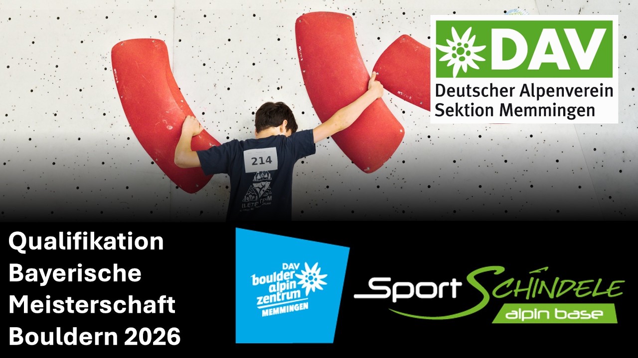 Qualifikation Bayerische Jugendmeisterschaft Bouldern 2026