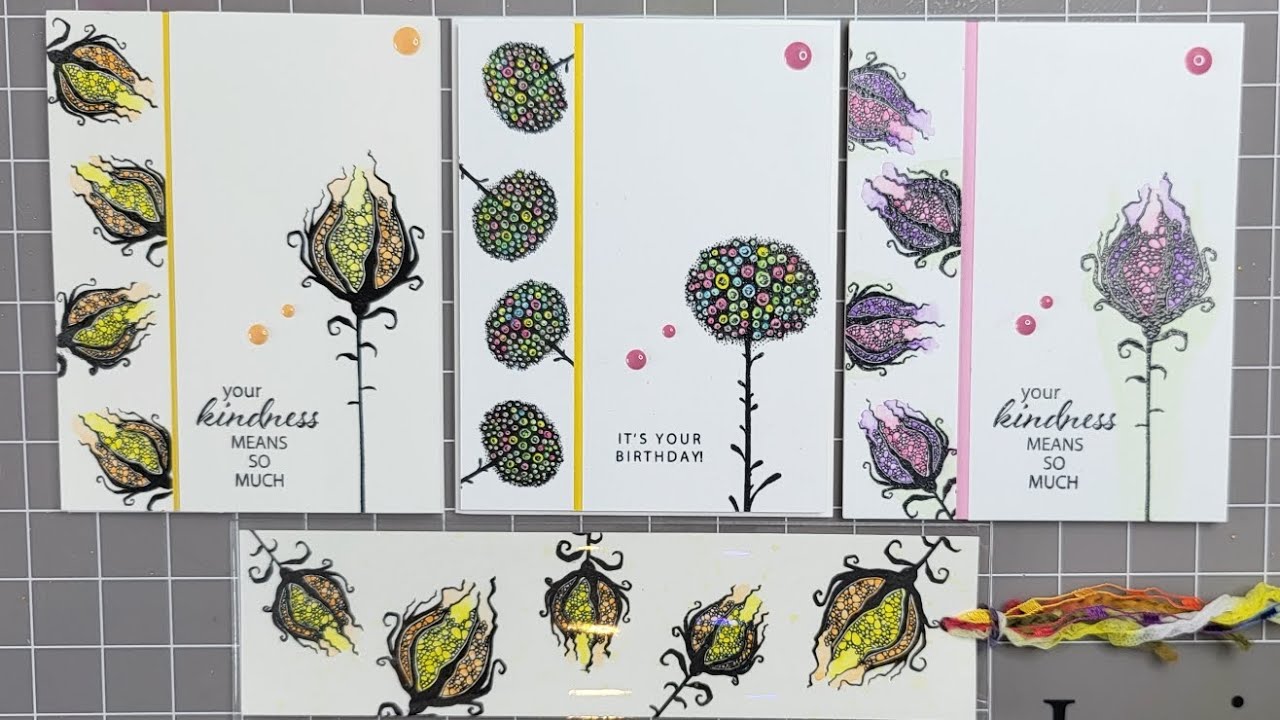 LAVINIA STAMPS EASY cards and matching bookmarks 😍
