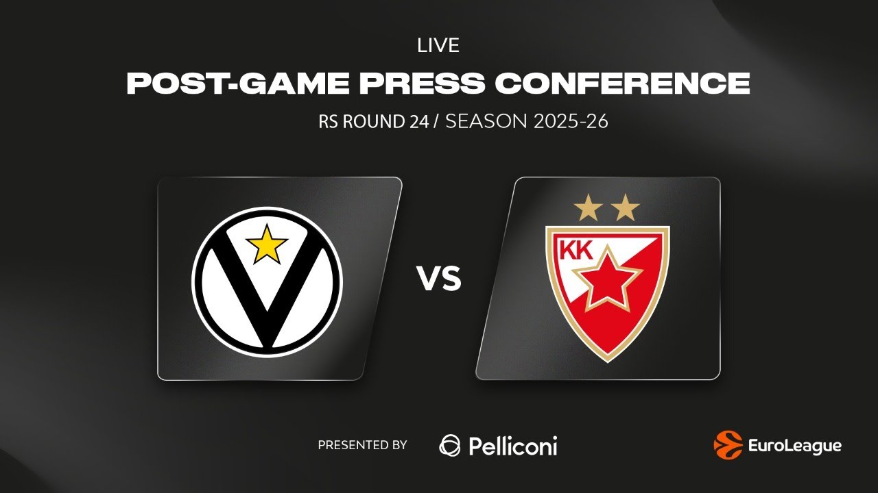 EUROLEAGUE | RS R24 25/26 | VIRTUS BOLOGNA vs CRVENA ZVEZDA MERIDIANBET BELGRADE POSTGAME