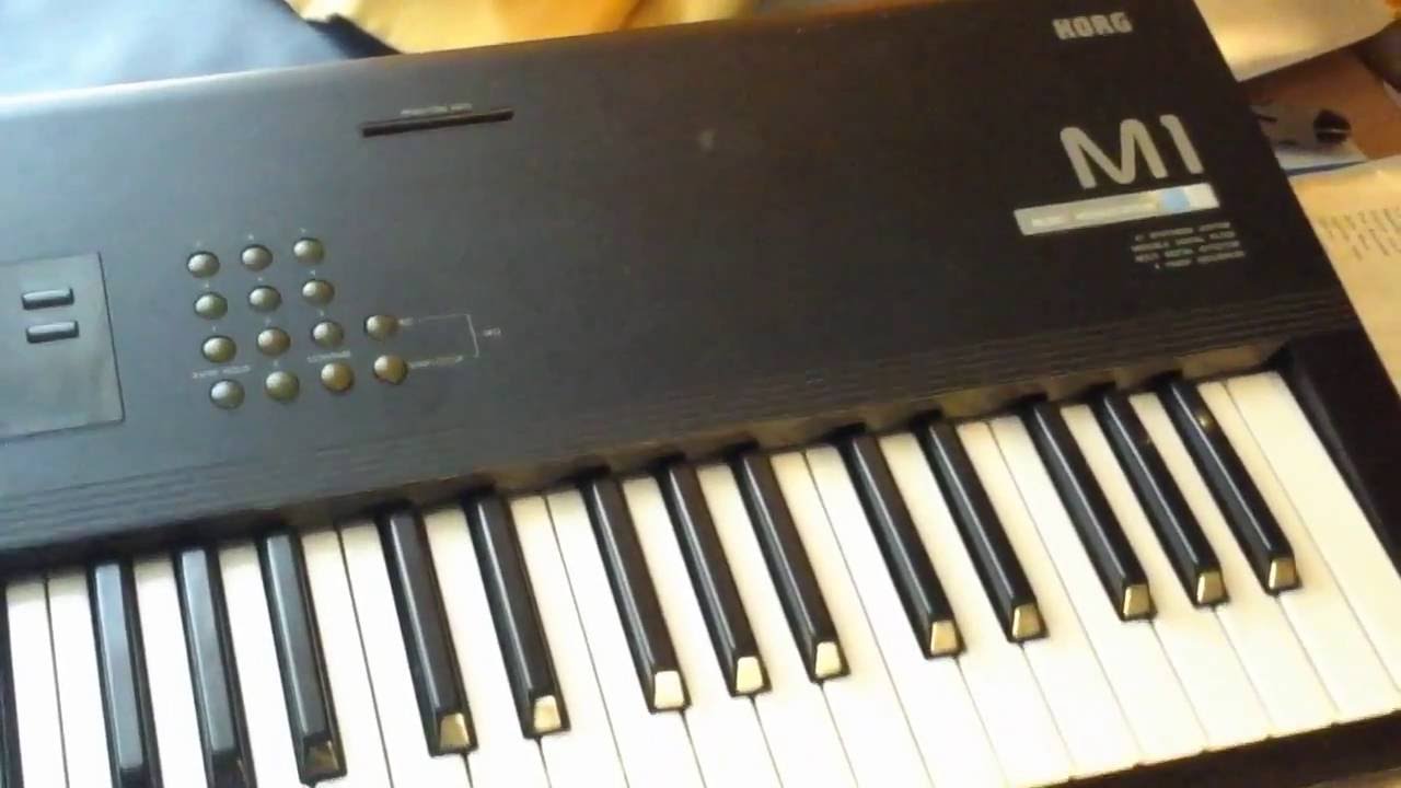 KORG M1 - How To Fix Broken Buttons