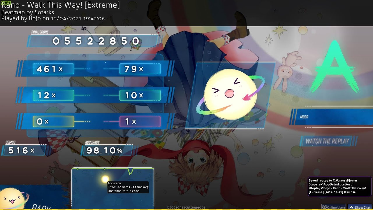 walk this way [extreme] 1❌