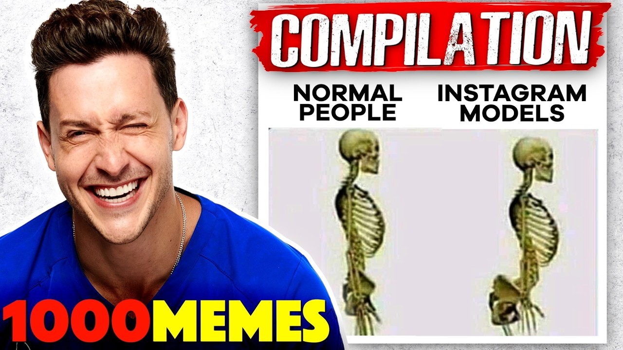 Doctor Reacts To 1000 Medical Memes | Compilation
