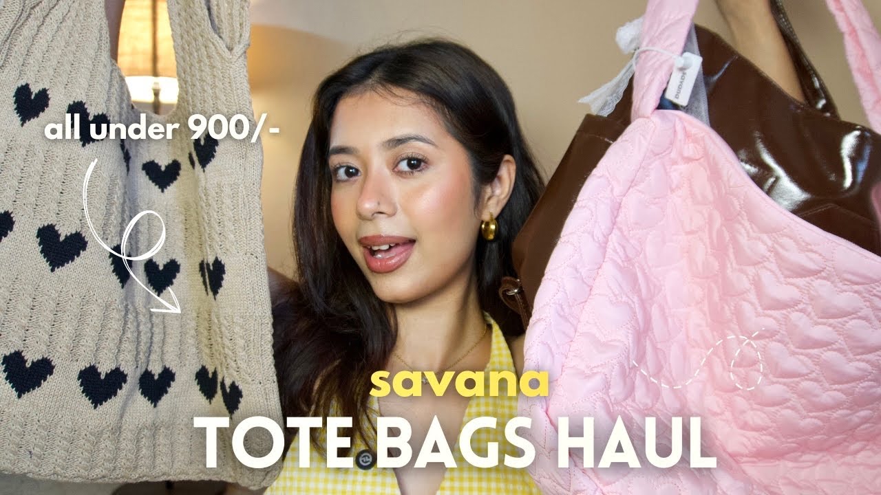 savana tote bags haul | #savanabags #savanatotebag #savanasale