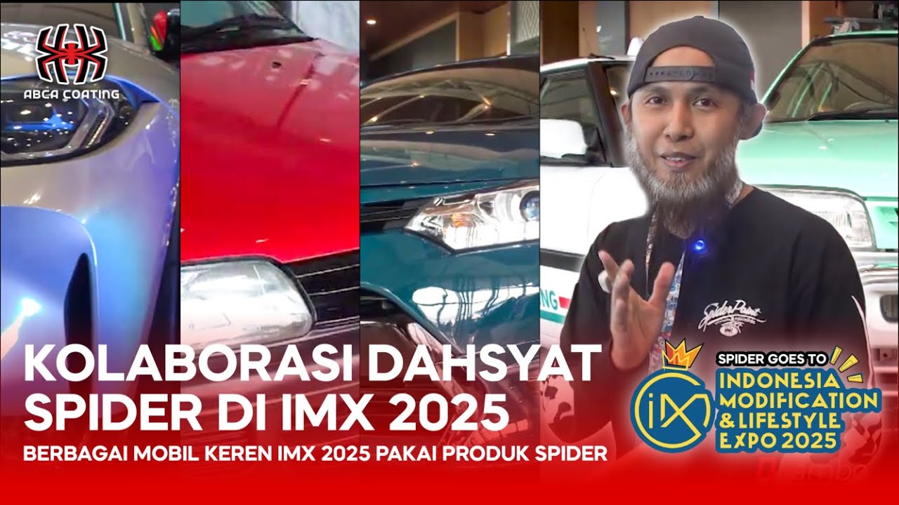 Kolaborasi Gokil Spider di IMX 2025! Bukti Cat Lokal Mampu Tembus Panggung Internasional