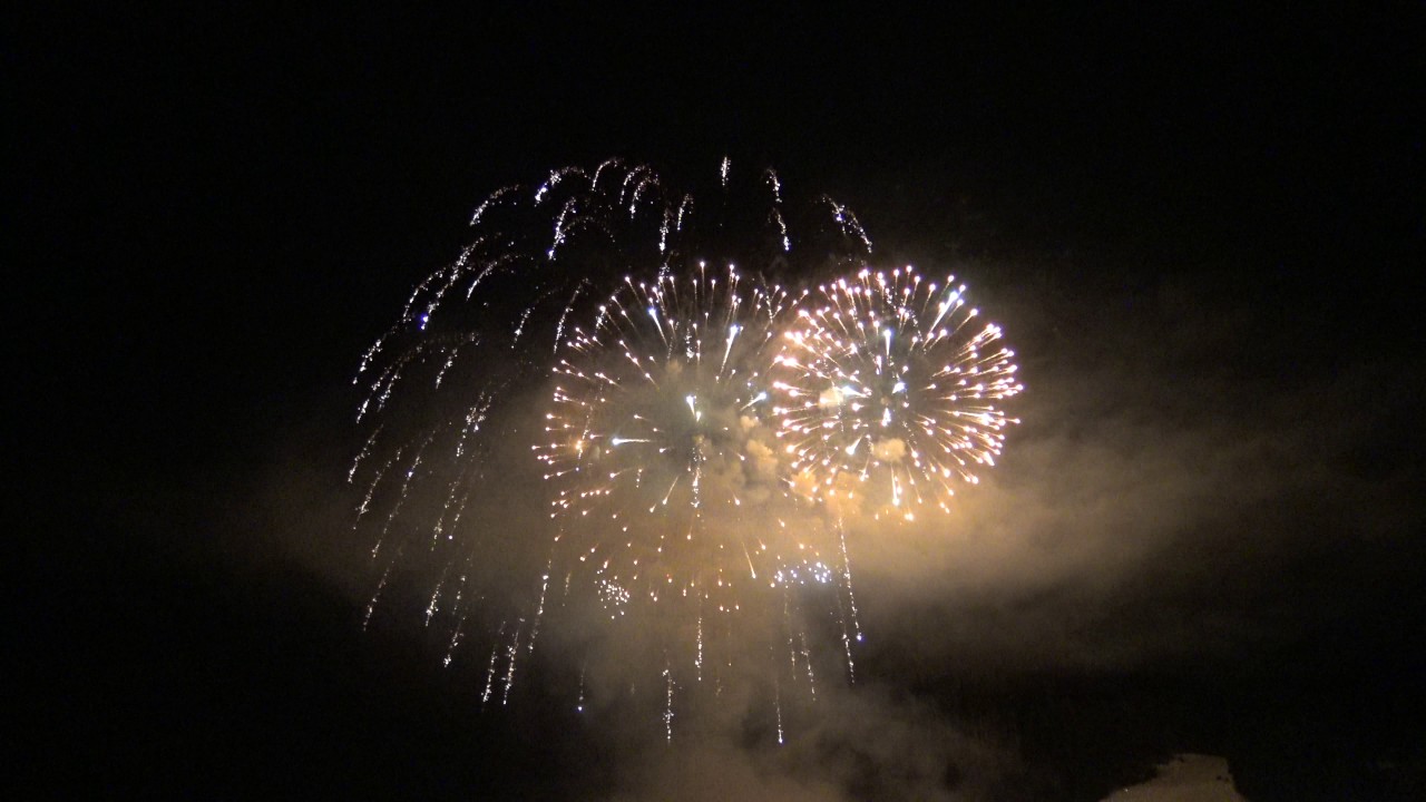 Neujahrsfeuerwerk Kitzbühel 2017 in 4K Qualität