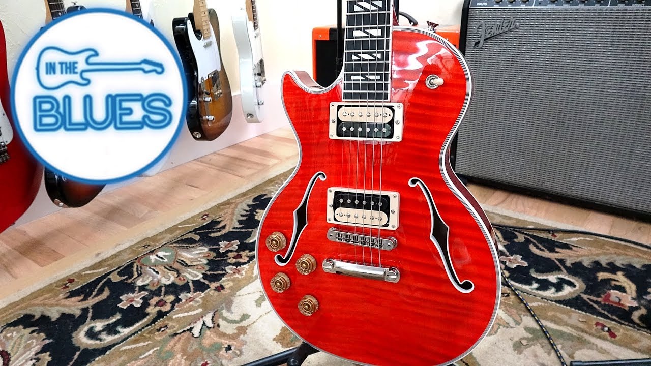 A Gibson Les Paul with F-Holes! One of a Kind!