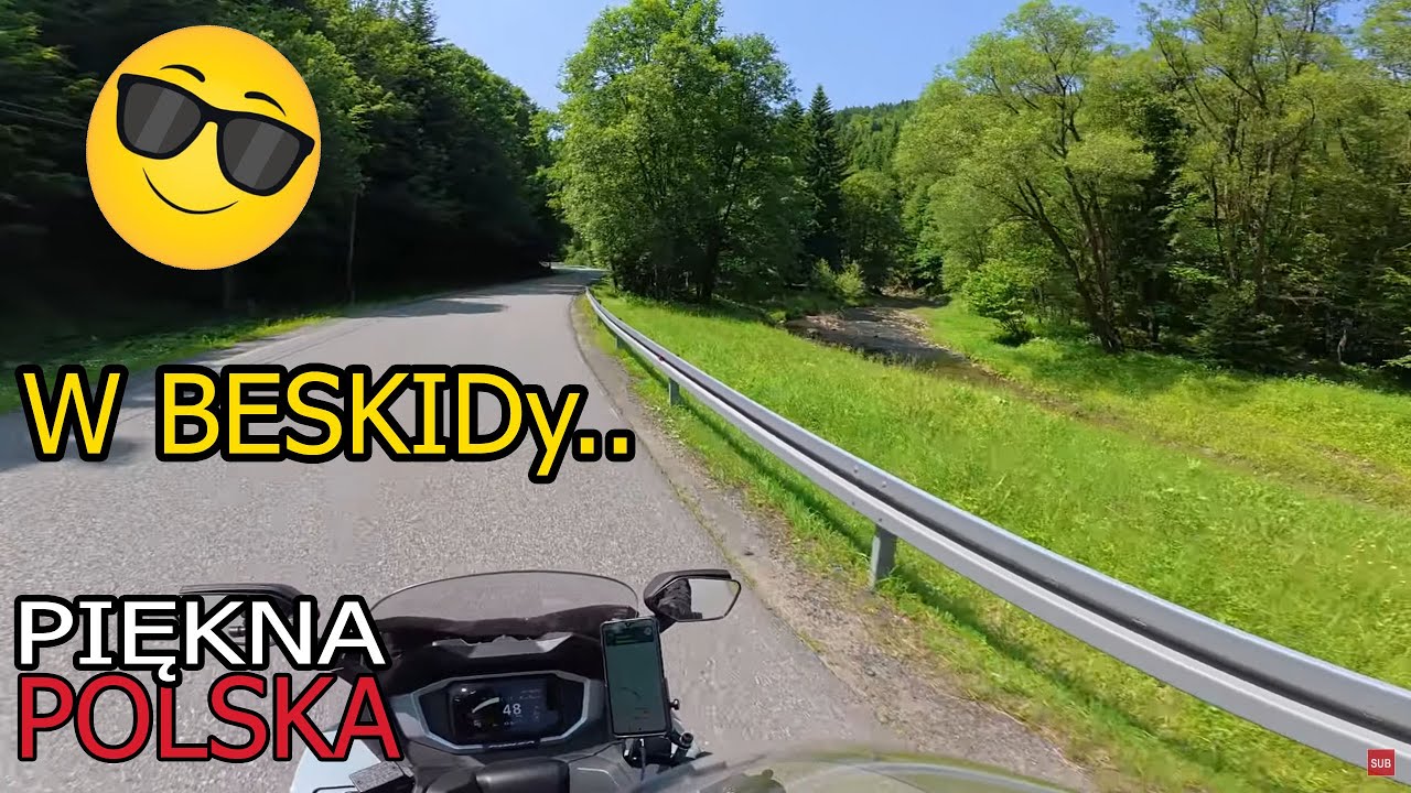 Honda Forza 125 2025 | Jazda Beskidy | Piękna Polska |
