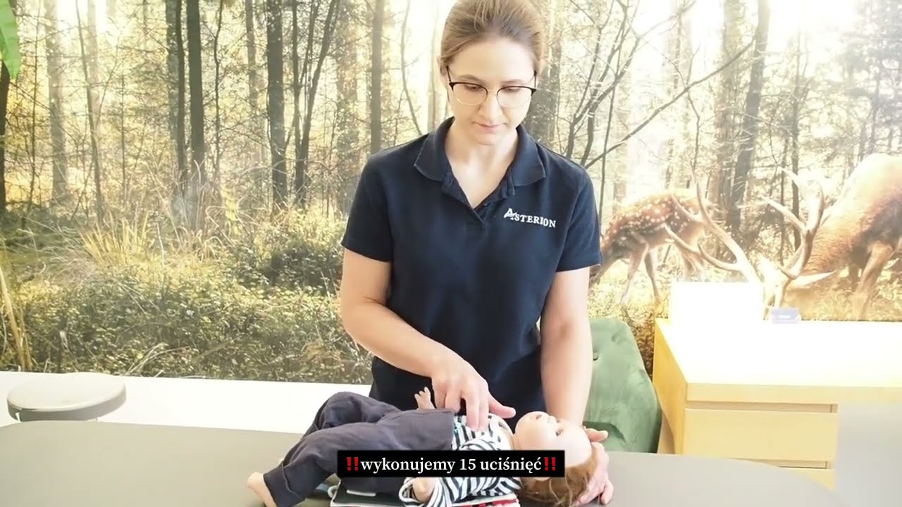 Pierwsza pomoc w przypadku zatrzymania akcji serca u niemowlaka - Katarzyna Walicka Klinika Asterion
