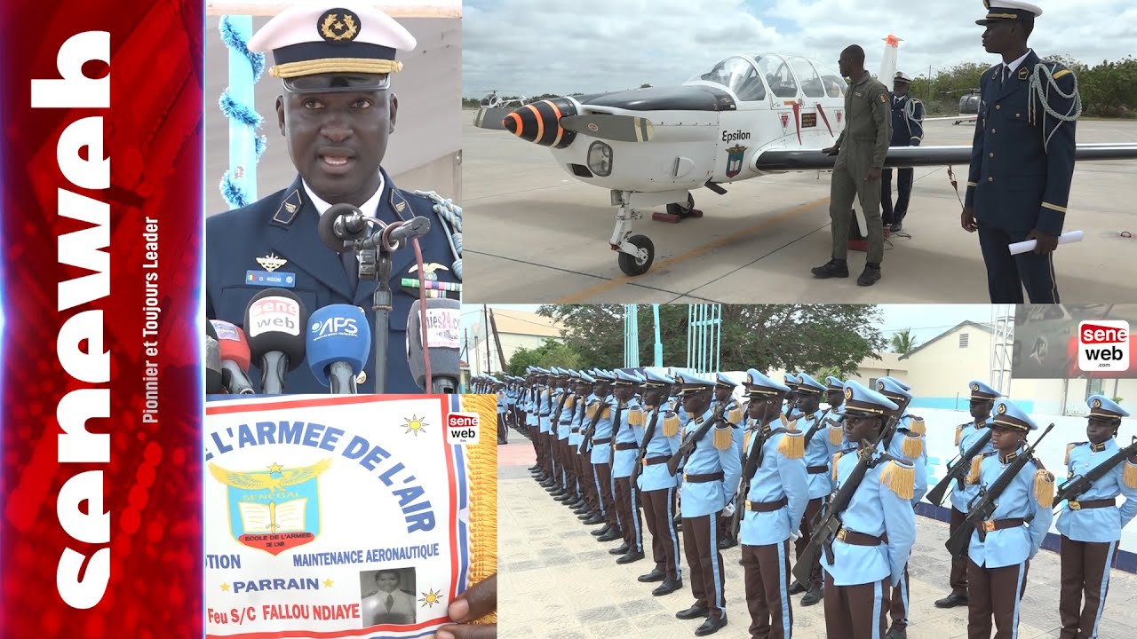 Thiès - École de l'Armée de l'air : Sortie de la 12e promotion du brevet élémentaire de maintenance
