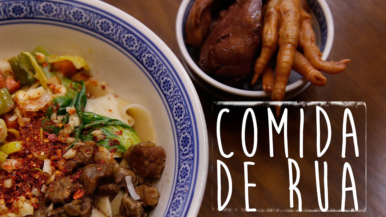 COMIDA DE RUA NO BAIRRO MU&Ccedil;ULMANO DE XIAN | Coisas que Nunca Comi na China