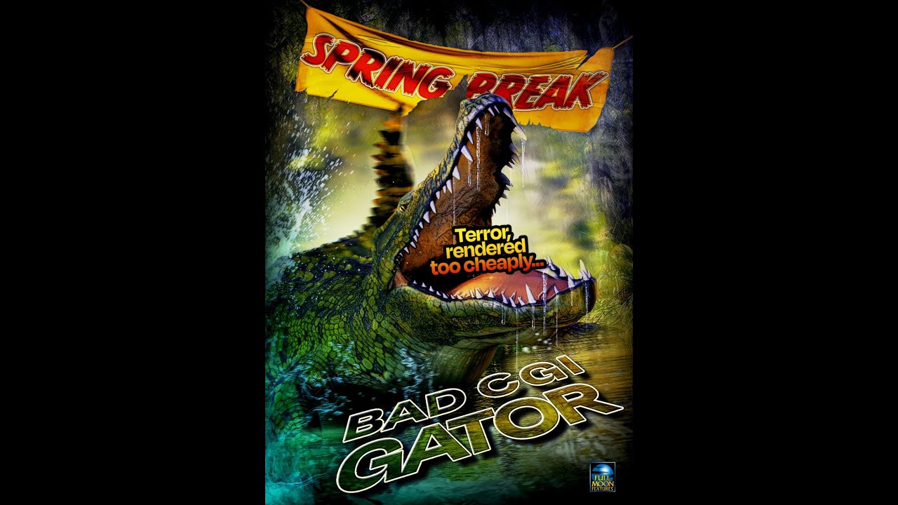 Bad CGI Gator (with queerdem0n)