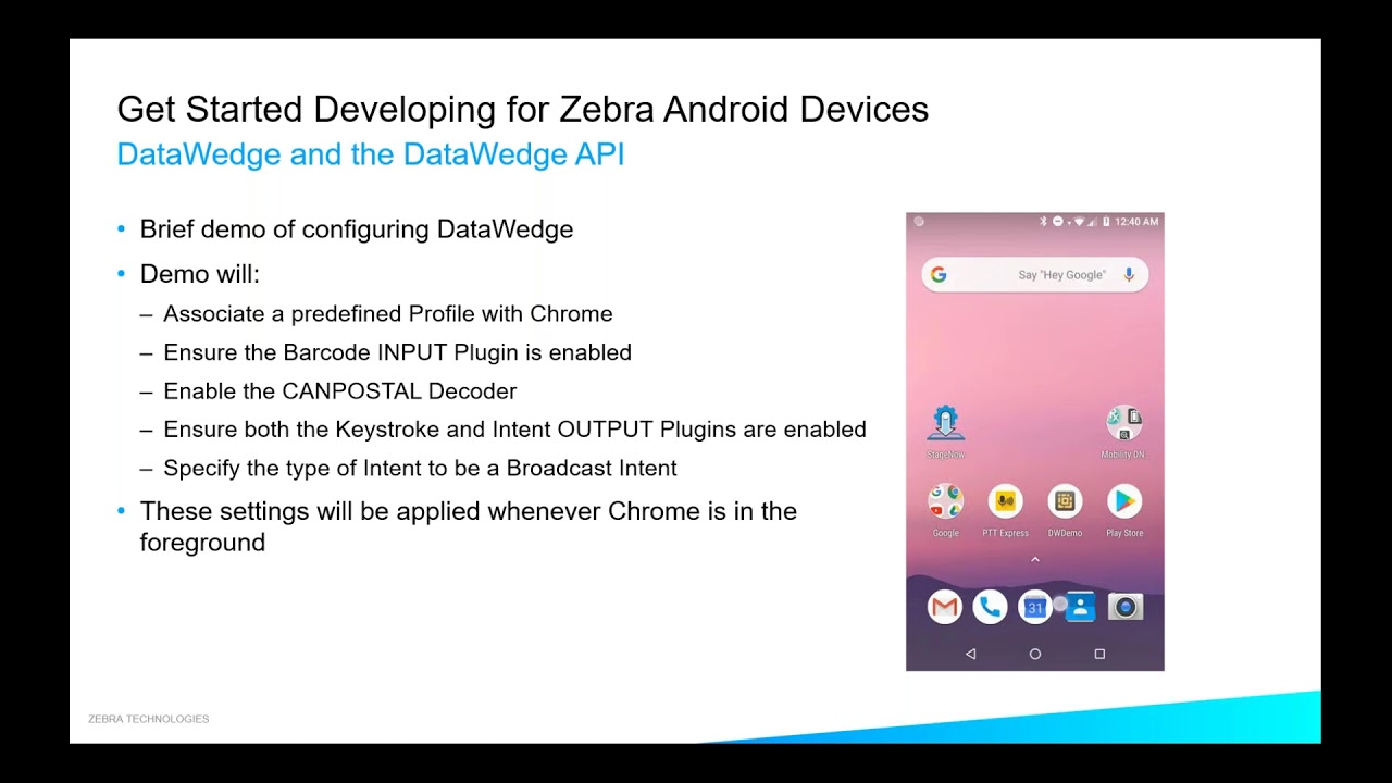 Zebra DevTalk | How to start developing for Zebra Android Devices | December 2019