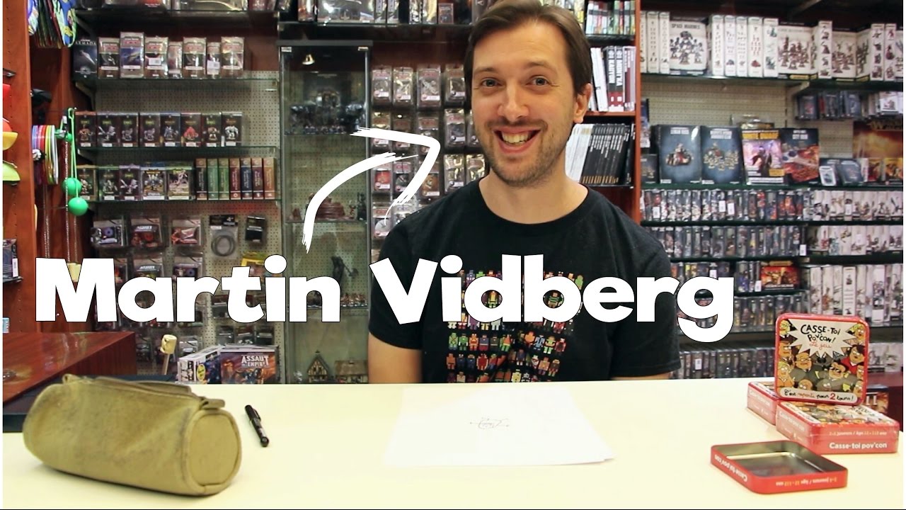 Martin Vidberg, un homme qui a la patate