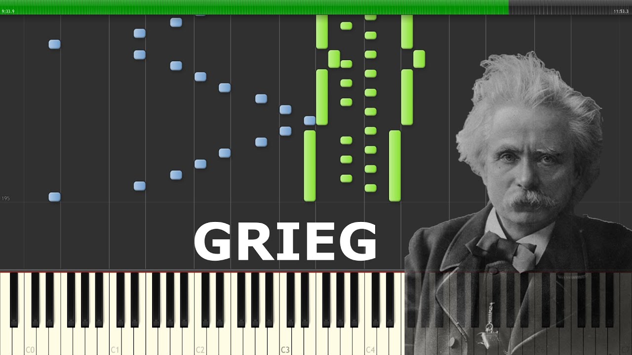 GRIEG //  Piano Concerto in A minor, I. Allegro molto moderato // Op.16