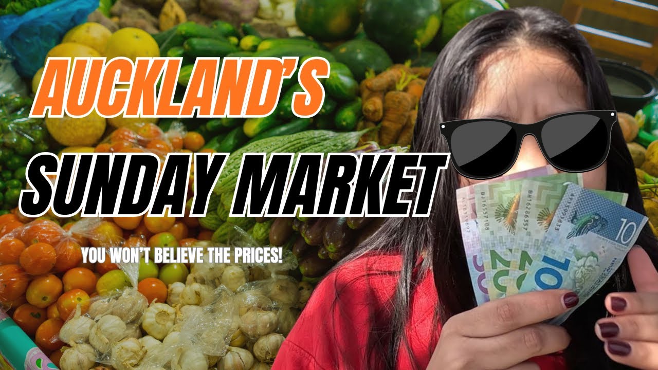 Morning Farmers Market in Auckland🇳🇿| Walking Tour in New Zealand’s Most Famous City