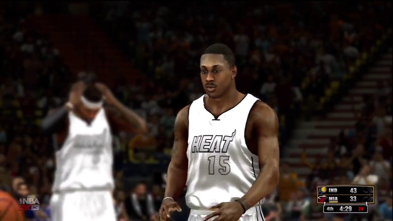NBA 2K13 Gameplay: Pacers vs Heat pt.  2