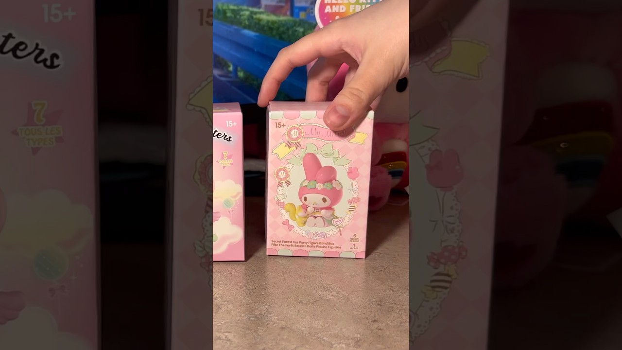My Melody Blind Box!~ 💕 Miniso x Sanrio #miniso #sanrio #blindbox #blindbag #hellokitty #mymelody