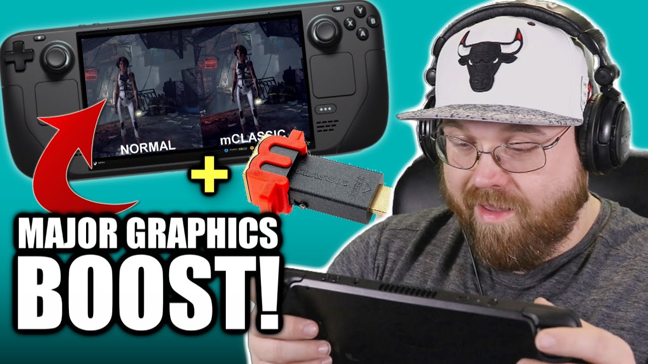 WOW!...MAJOR Steam Deck Graphics BOOST in DOCK MODE!!!