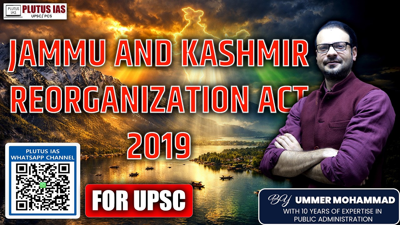 Jammu And Kashmir Reorganization Act 2019 Full Explanation