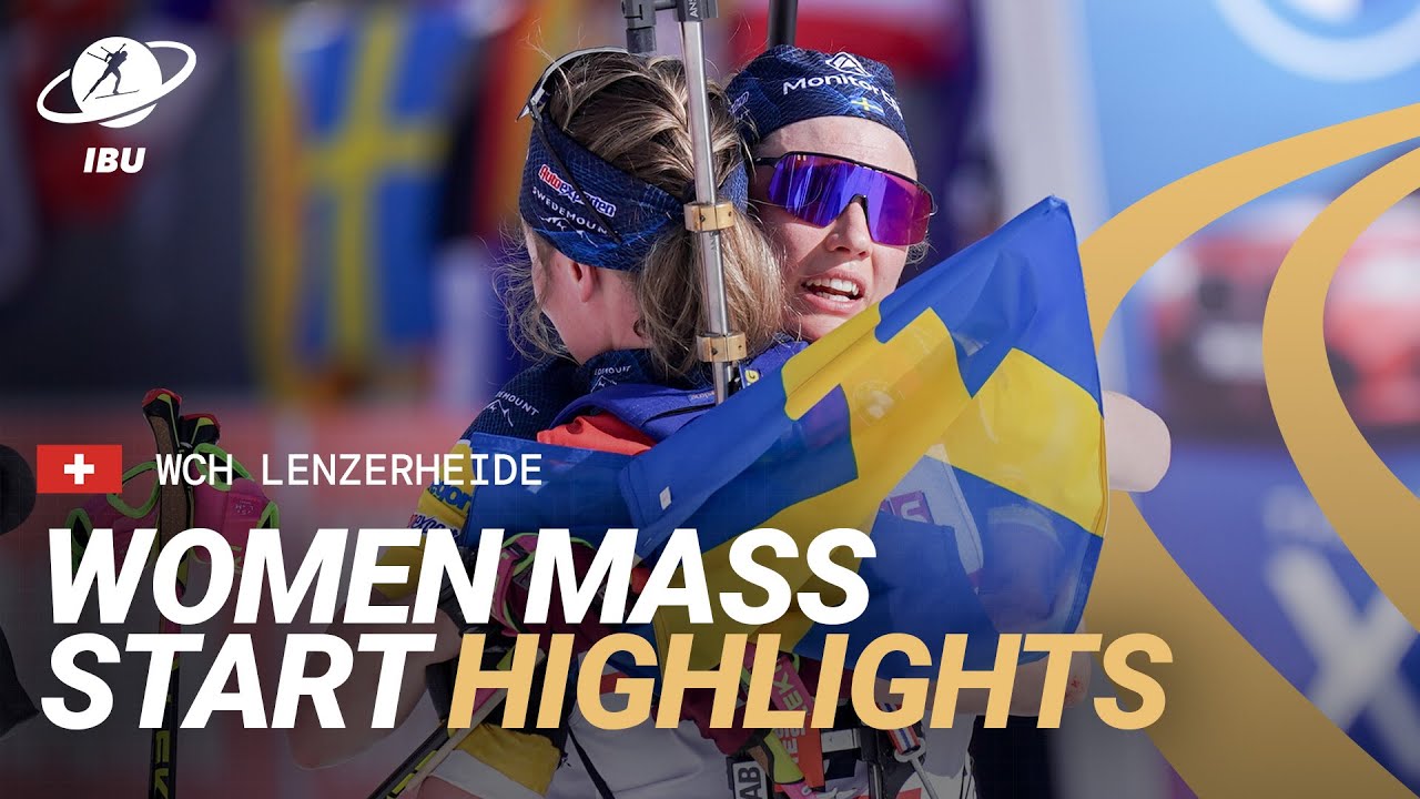 Lenzerheide 2025: Elvira's Emotional Gold in Women Mass Start (Highlights)
