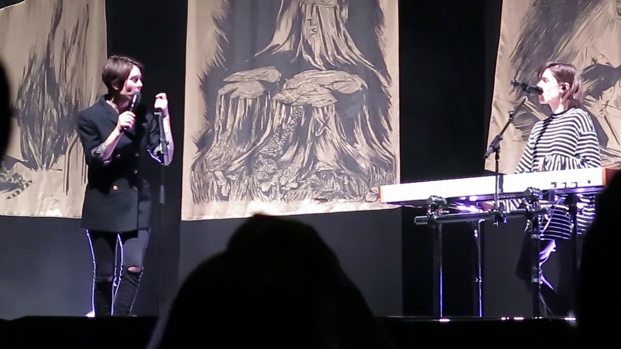 Tegan and Sara - Long banter about Sara's cats and how they're not Tegan's + b
