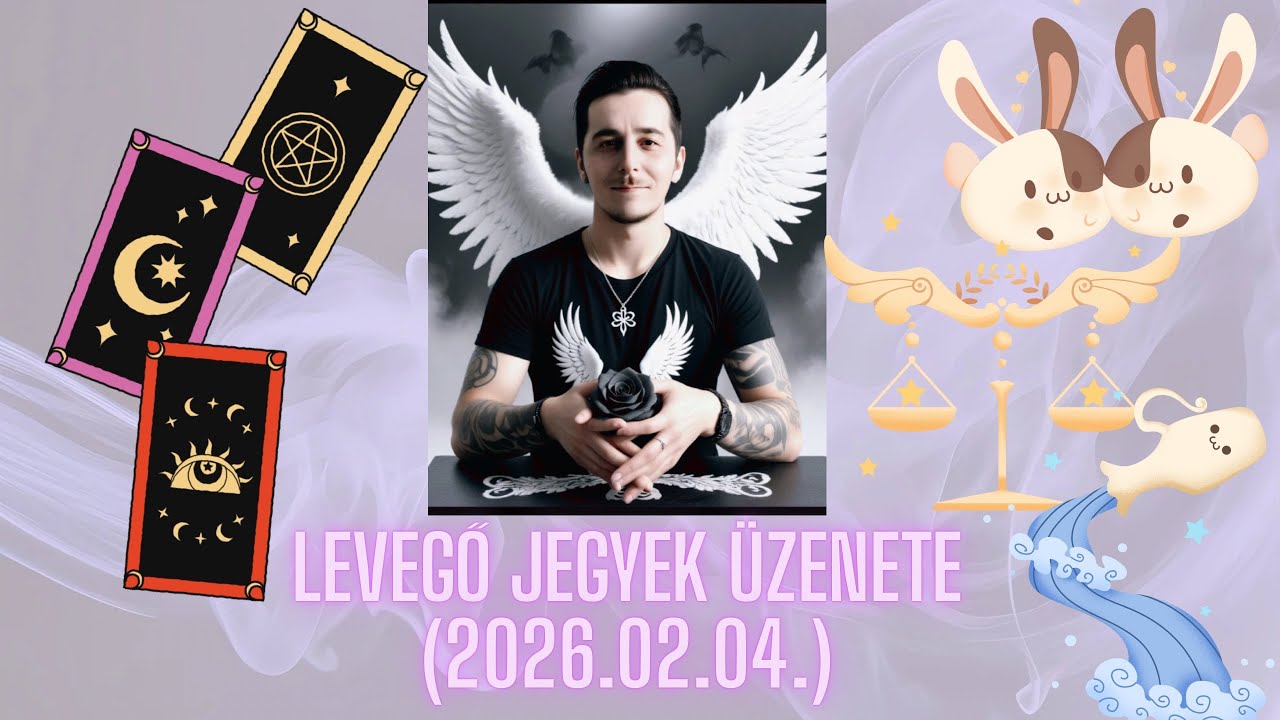 💨Levegő jegyek üzenete💨Ikrek♊️Mérleg♎️Vízöntő♒️(2026.02.04.) #ikrek #mérleg #vízöntő #tarotreading 