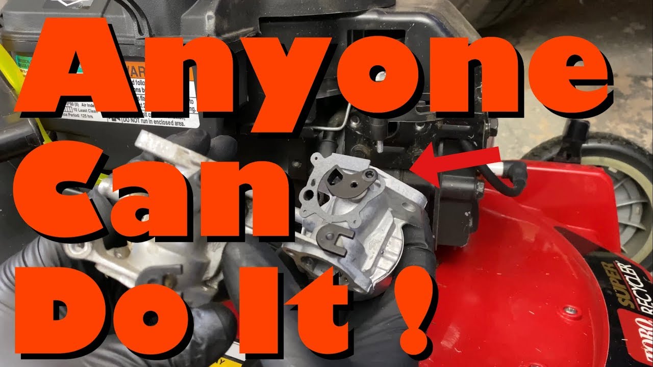 Как заменить карбюратор Briggs And Stratton 799866