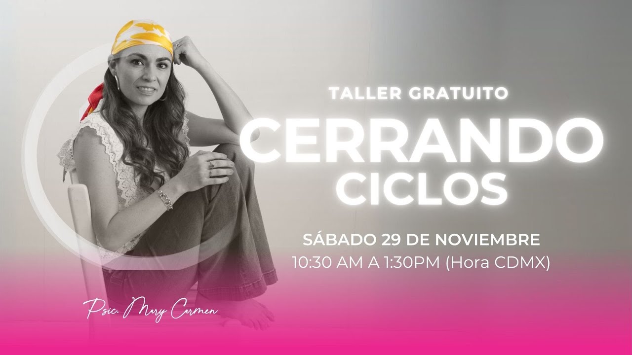 TALLER CERRANDO CICLOS