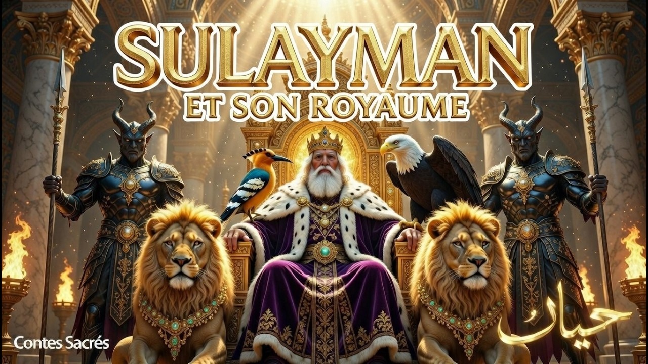 HAZRAT SULAYMAN AS | LE TRÔNE VOLANT ET L'ANNEAU MYSTÉRIEUX | Histoire du Prophète Salomon