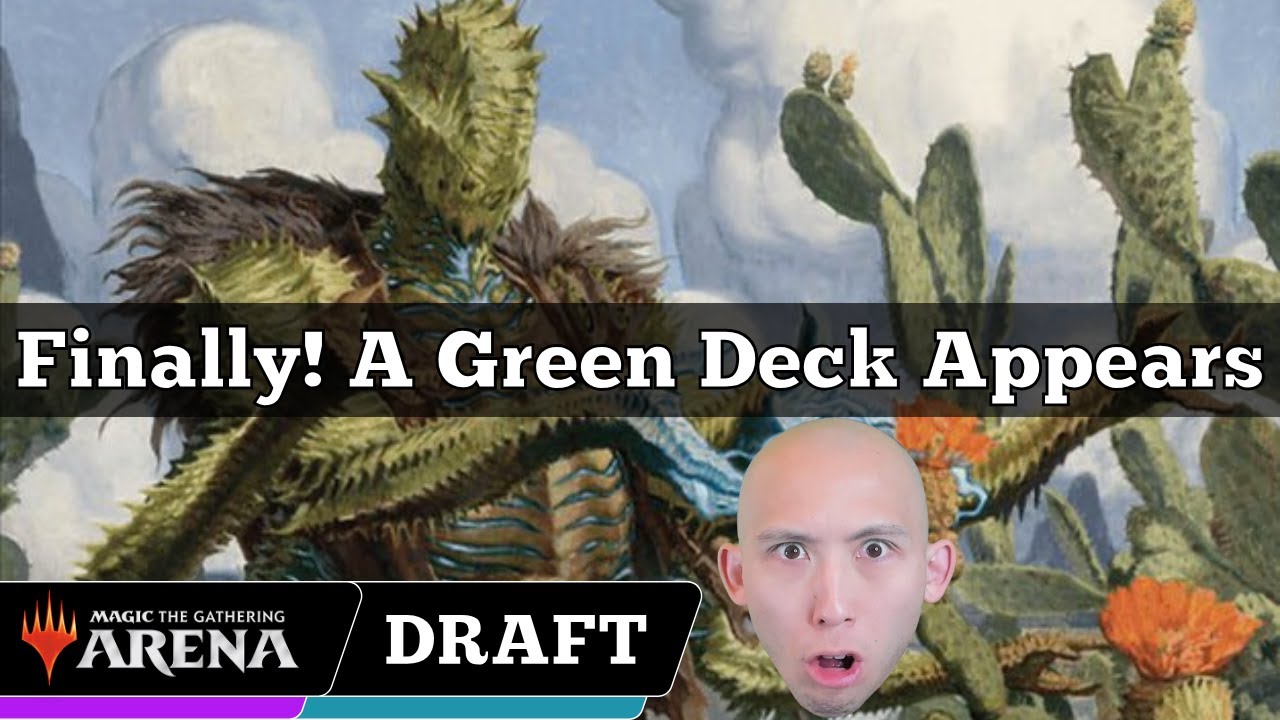 Finally! A Green Deck Appears | Powered Cube Draft | MTG Arena