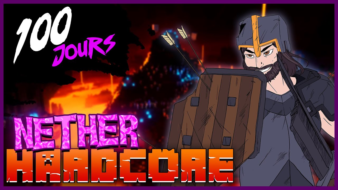 J'ai surv&eacute;cu 100 jours en hardcore dans le Nether... Voici ce qu'il s'est pass&eacute;
