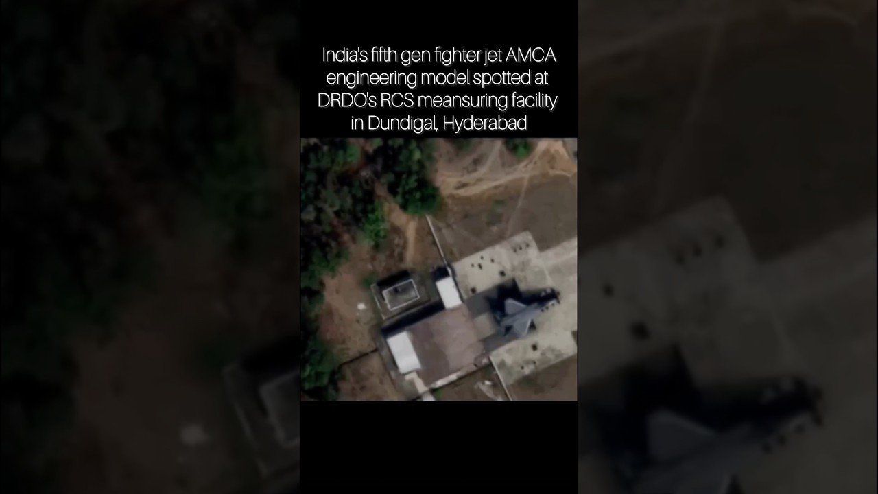 India&rsquo;s Secret 5th Gen Fighter AMCA Revealed #AMCA #DRDO #IndianAirForce #MilitaryTech #fighterjet