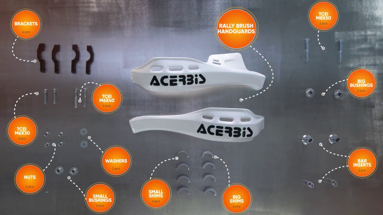 RALLY BRUSH HANDGUARDS - Installation Guides