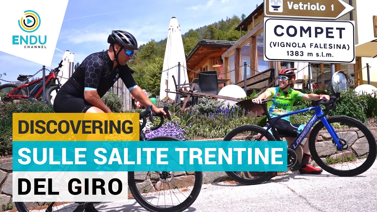 Giro d'Italia 2022 in Trentino: la salita del Menador in anteprima assoluta