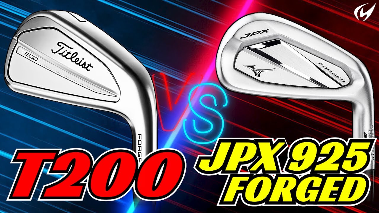 Titleist T200 против кованых айронов Mizuno JPX-925
